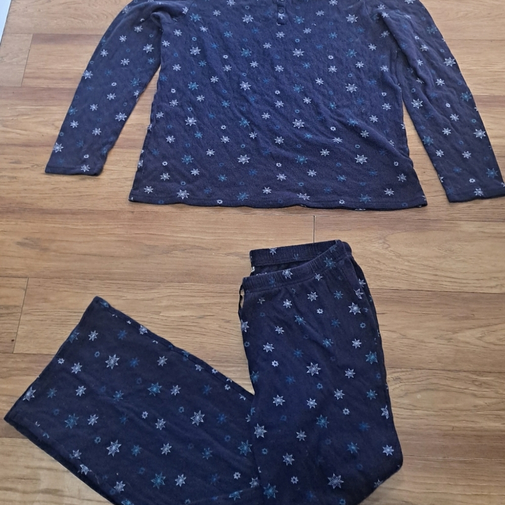 Snowflake pajamas